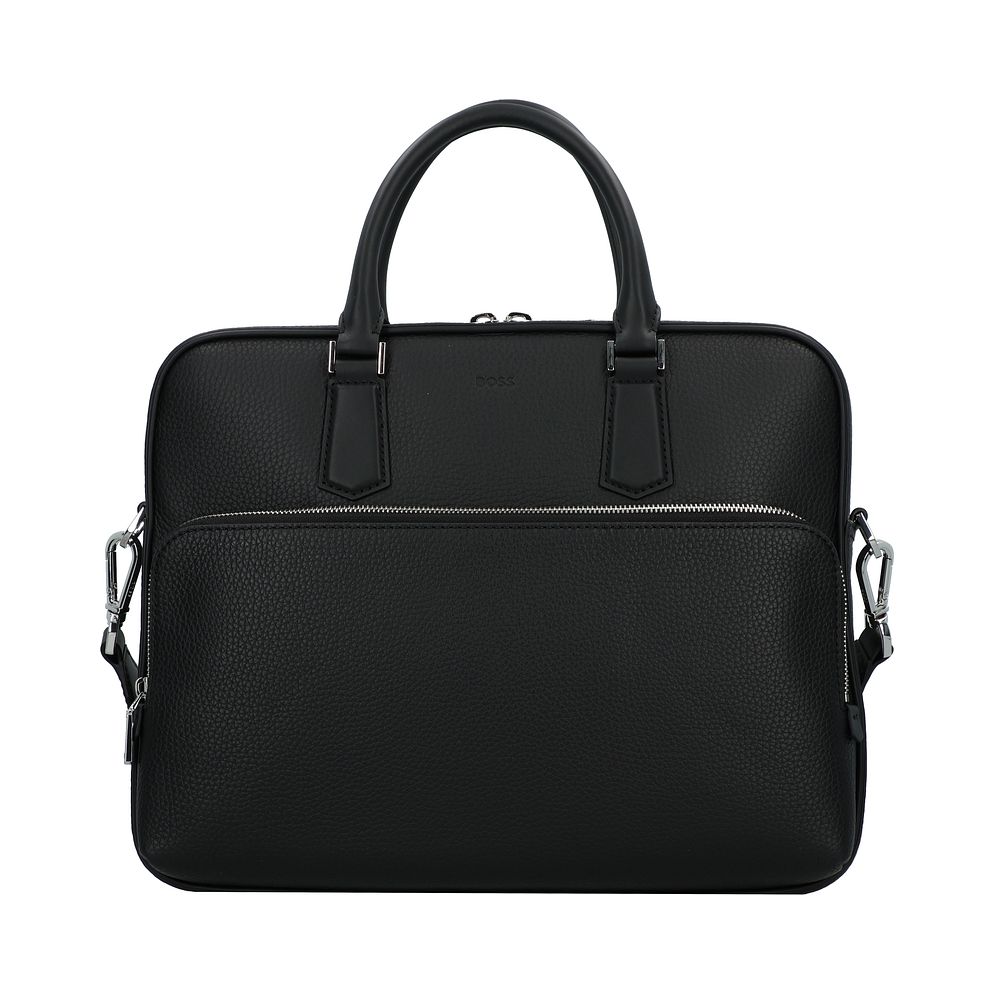 Boss New Crosstown Valigetta Vera Pelle 38 cm Vano porta PC Boss New Crosstown Valigetta Vera Pelle 38 cm Vano porta PC