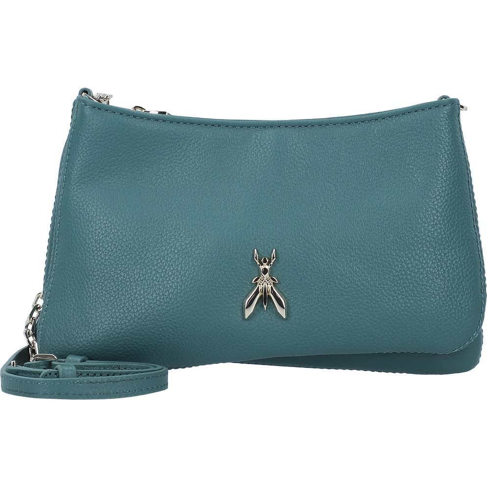 Patrizia Pepe Tris Borsa a tracolla Vera Pelle 22 cm Patrizia Pepe Tris Borsa a tracolla Vera Pelle 22 cm