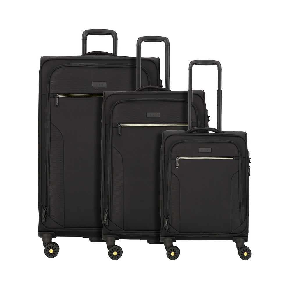 d & n Travel Line 9704 4 ruote Set di valigie 3 pezzi espandibile