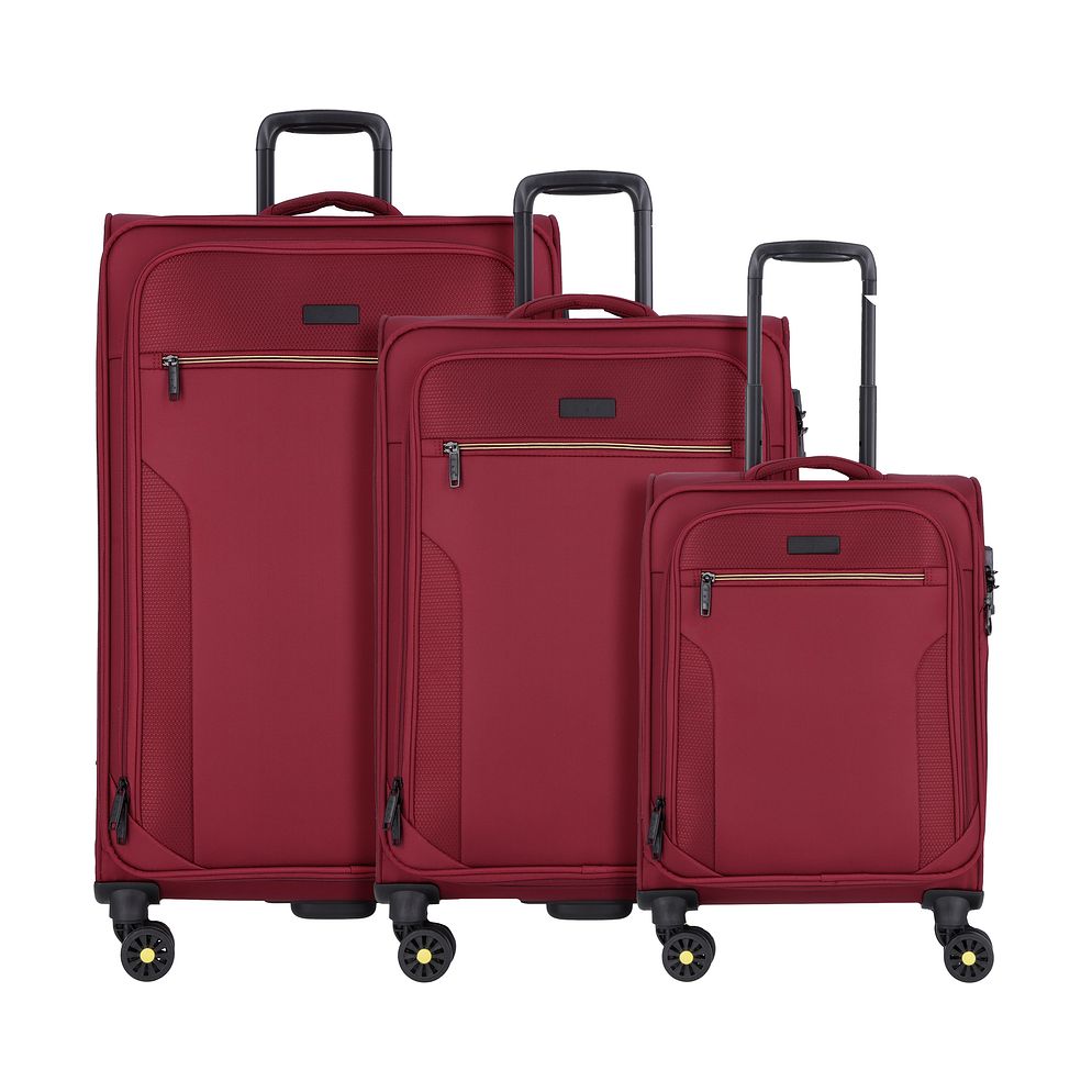 d & n Travel Line 9704 4 ruote Set di valigie 3 pezzi espandibile
