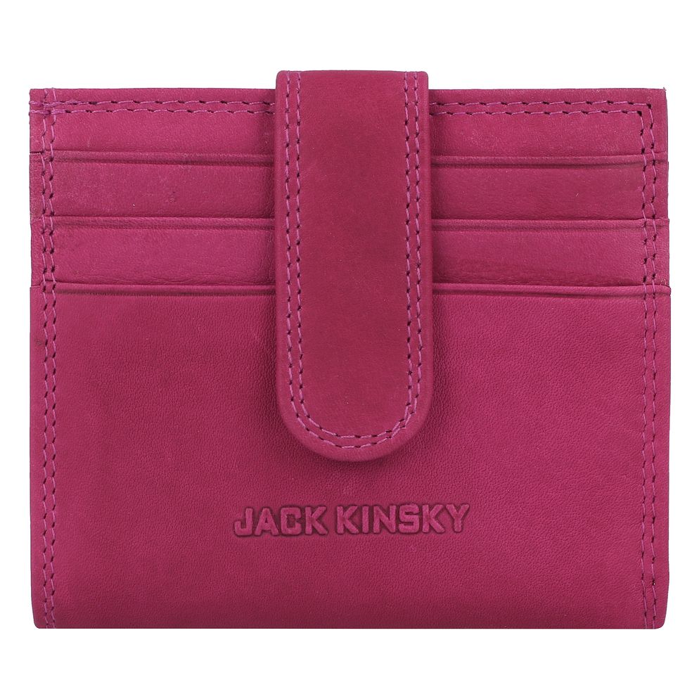 Jack Kinsky Aruba Portafoglio Protezione RFID Vera Pelle 10 cm