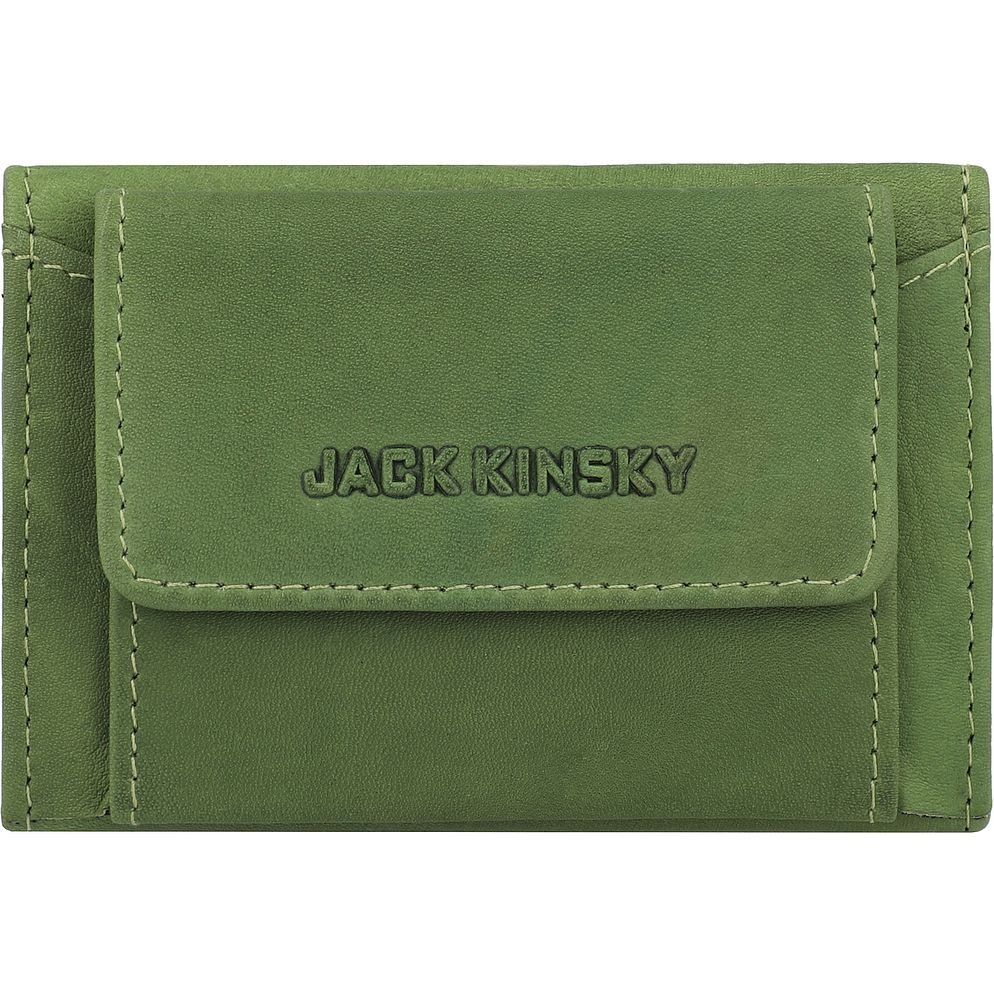 Jack Kinsky Aruba Portafoglio Protezione RFID Vera Pelle 9.5 cm Jack Kinsky Aruba Portafoglio Protezione RFID Vera Pelle 9.5 cm