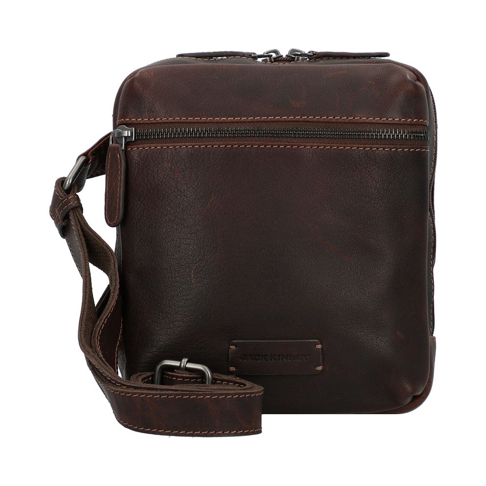 Jack Kinsky Porto Borsa a tracolla Vera Pelle 20 cm Jack Kinsky Porto Borsa a tracolla Vera Pelle 20 cm