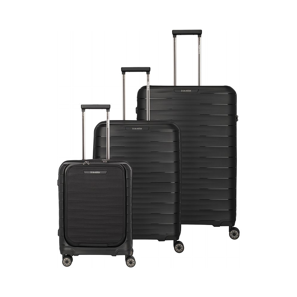 Travelite Mooby 4 ruote Set di valigie 3 pezzi espandibile