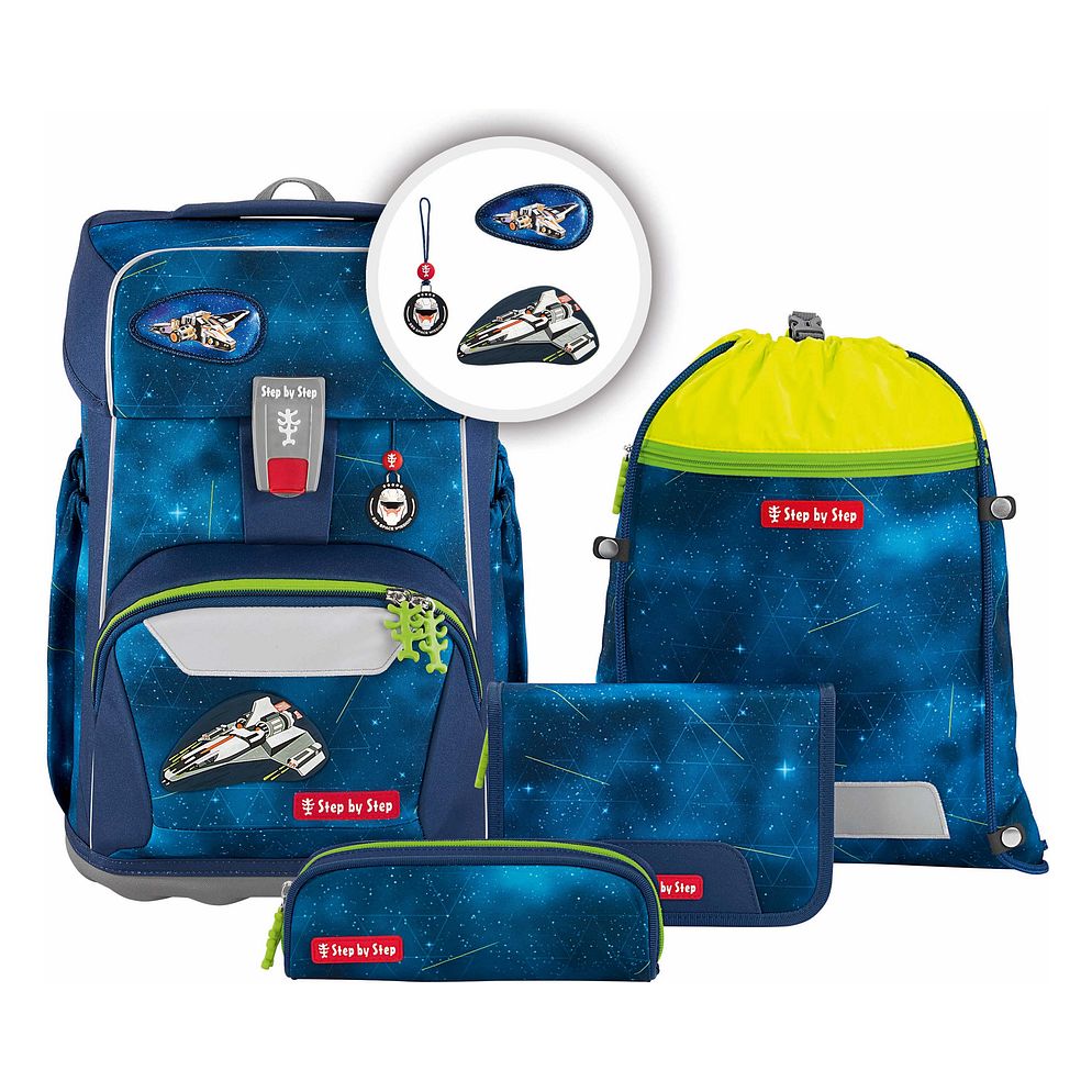 Step by Step Giant Set di borse per la scuola 5 pezzi Step by Step Giant Set di borse per la scuola 5 pezzi