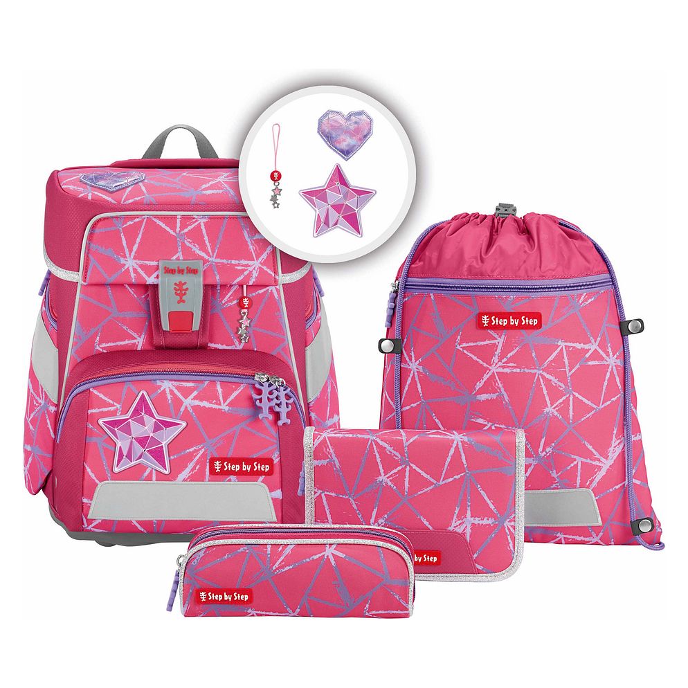 Step by Step Space Set di borse per la scuola 5 pezzi Step by Step Space Set di borse per la scuola 5 pezzi