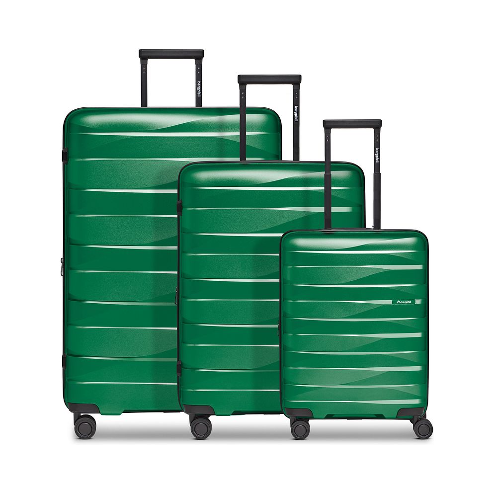 Bergpfeil Travel 4 ruote Set di valigie 3 pezzi espandibile Bergpfeil Travel 4 ruote Set di valigie 3 pezzi espandibile