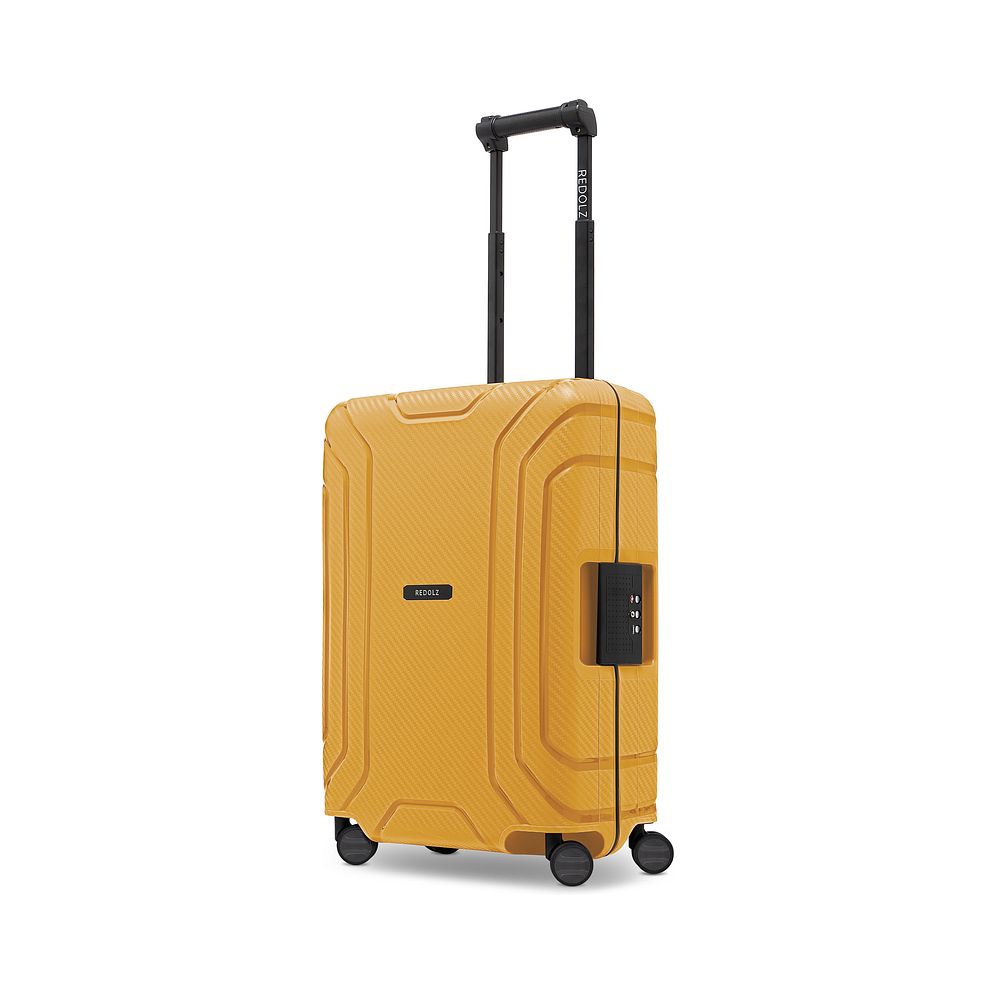 Redolz Essentials 15 Trolley cabina a 4 ruote da 55 cm con chiusura a tre punti Redolz Essentials 15 Trolley cabina a 4 ruote da 55 cm con chiusura a tre punti