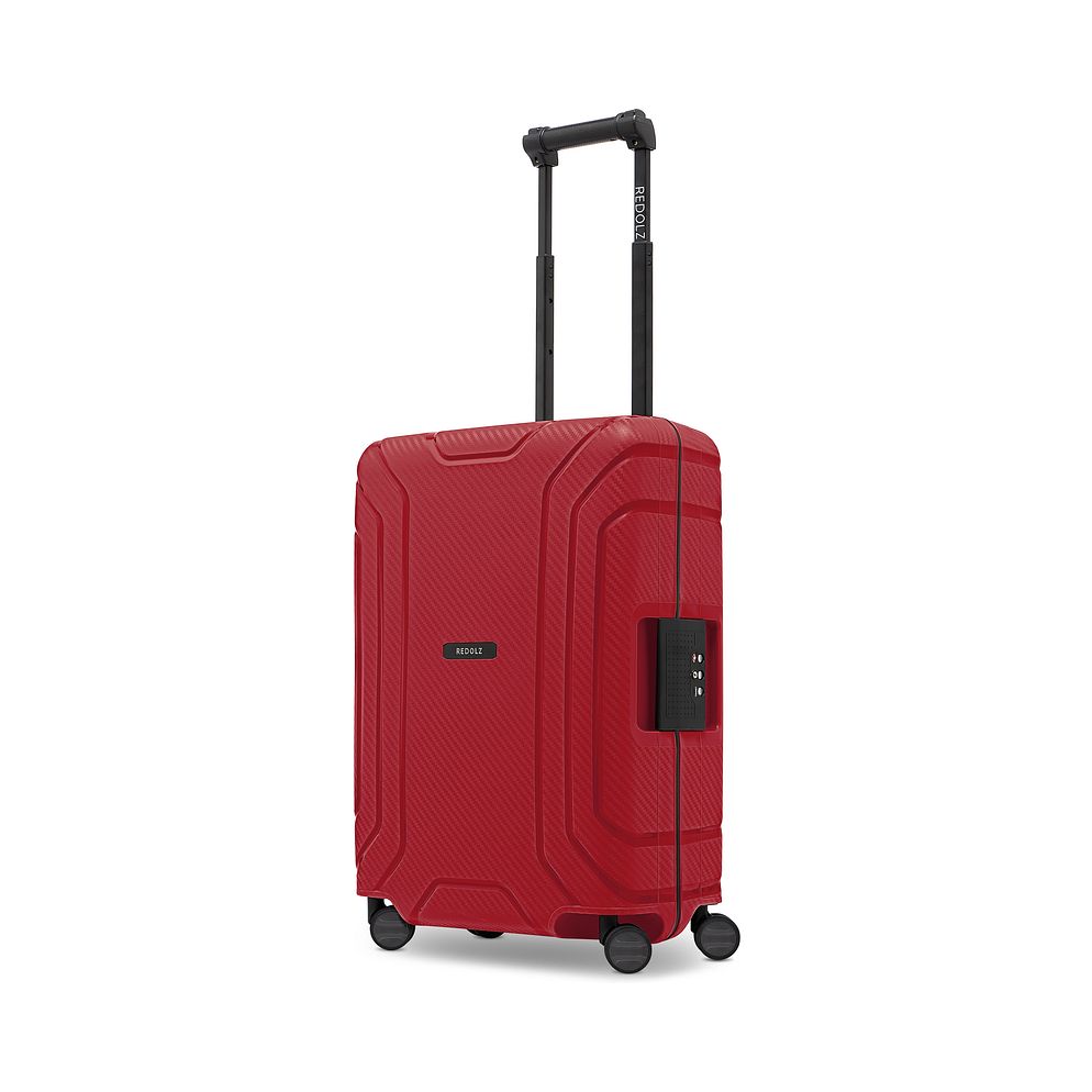 Redolz Essentials 15 Trolley cabina a 4 ruote da 55 cm con chiusura a tre punti Redolz Essentials 15 Trolley cabina a 4 ruote da 55 cm con chiusura a tre punti