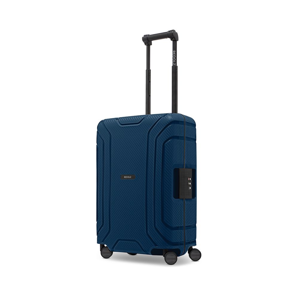 Redolz Essentials 15 Trolley cabina a 4 ruote da 55 cm con chiusura a tre punti Redolz Essentials 15 Trolley cabina a 4 ruote da 55 cm con chiusura a tre punti