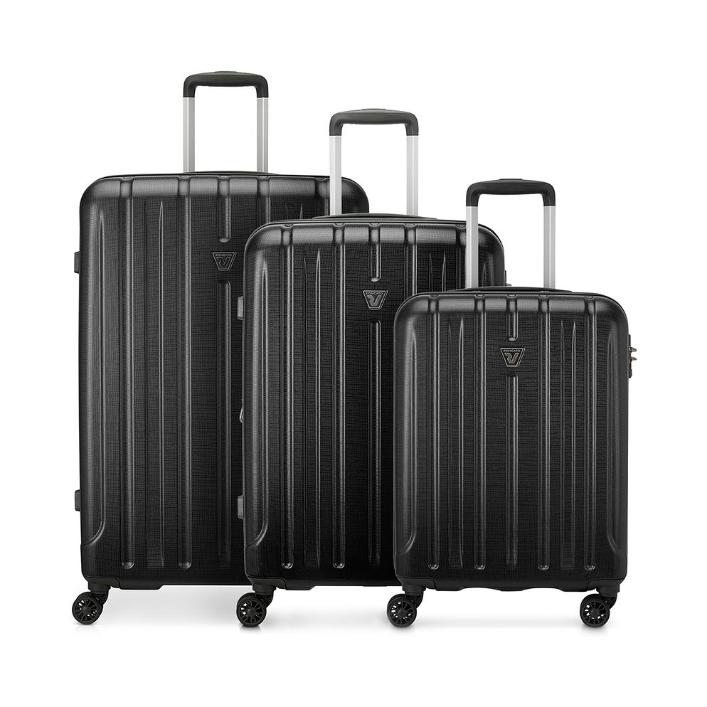 Roncato Kinetic 2.0 4 ruote Set di valigie 3 pezzi espandibile