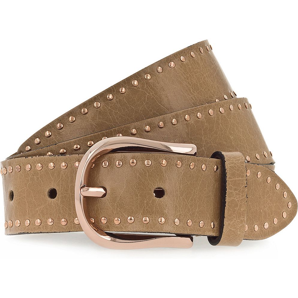 b.belt Cintura con borchie Vera Pelle b.belt Cintura con borchie Vera Pelle