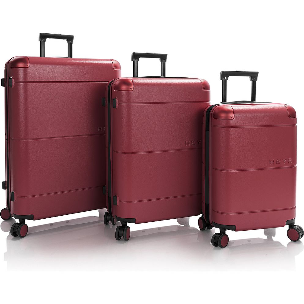 Heys Zen 4 ruote Set di valigie 3 pezzi espandibile