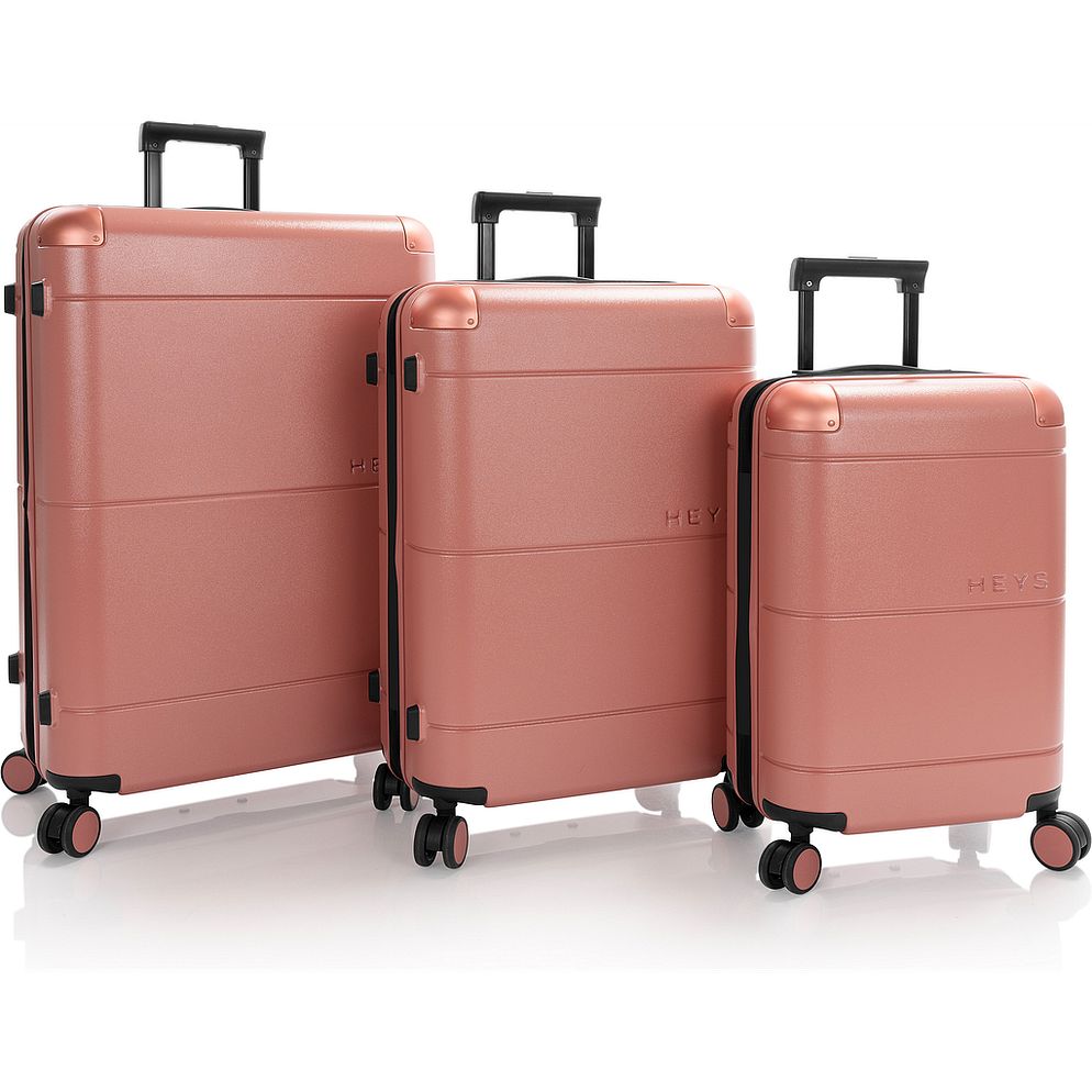 Heys Zen 4 ruote Set di valigie 3 pezzi espandibile
