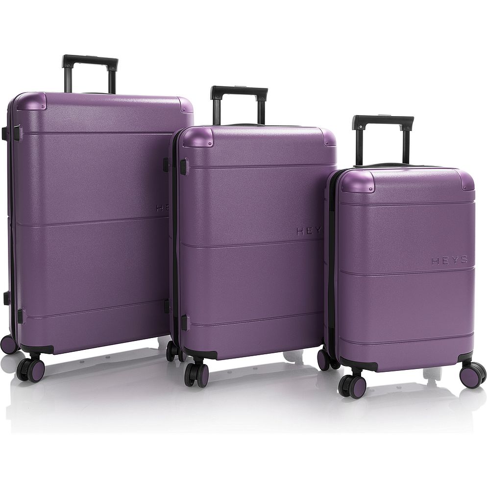 Heys Zen 4 ruote Set di valigie 3 pezzi espandibile