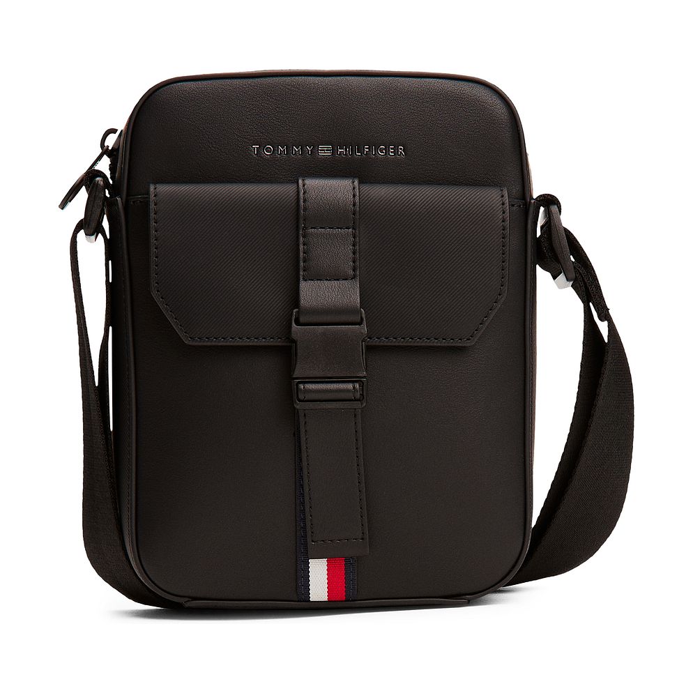 Tommy Hilfiger TH Foundation Mini Borsa Borsa a tracolla 16 cm Tommy Hilfiger TH Foundation Mini Borsa Borsa a tracolla 16 cm
