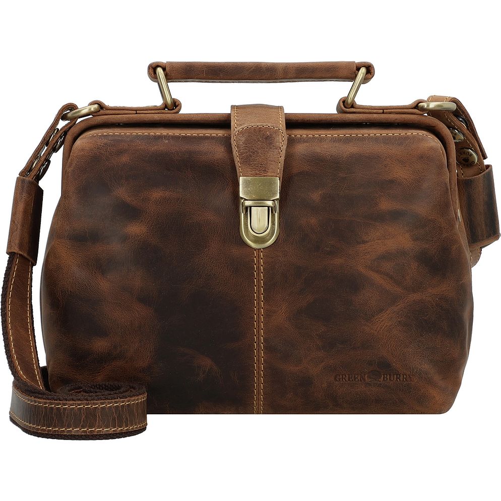 Greenburry Vintage Crossbody-väska Läder 24 cm Greenburry Vintage Crossbody-väska Läder 24 cm