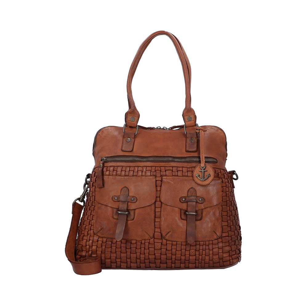 Harbour 2nd Urban Poets Alexandra-Up Borsa a spalla Vera Pelle 29 cm