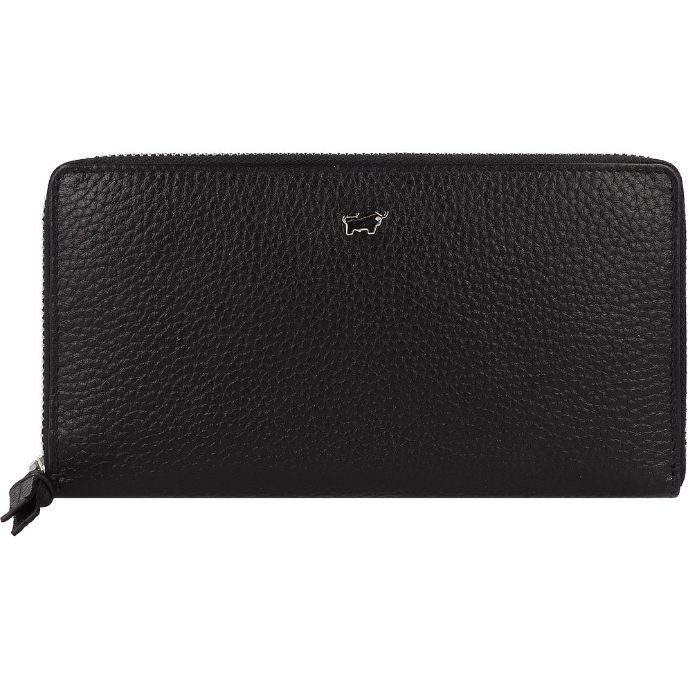 Braun Büffel Hanna Portafoglio Protezione RFID Vera Pelle 18.5 cm Braun Büffel Hanna Portafoglio Protezione RFID Vera Pelle 18.5 cm