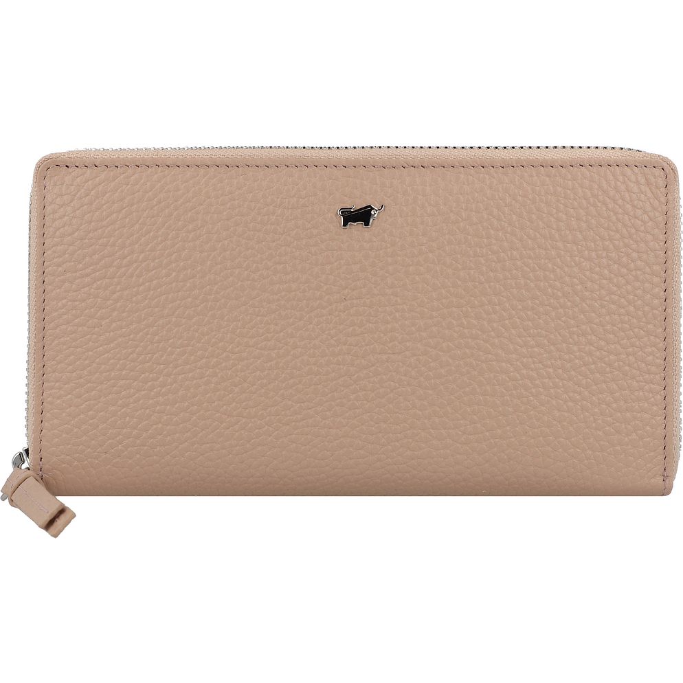 Braun Büffel Hanna Portafoglio Protezione RFID Vera Pelle 18.5 cm Braun Büffel Hanna Portafoglio Protezione RFID Vera Pelle 18.5 cm