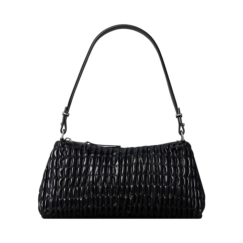 Calvin Klein Ruched Bolsa de hombro 28 cm