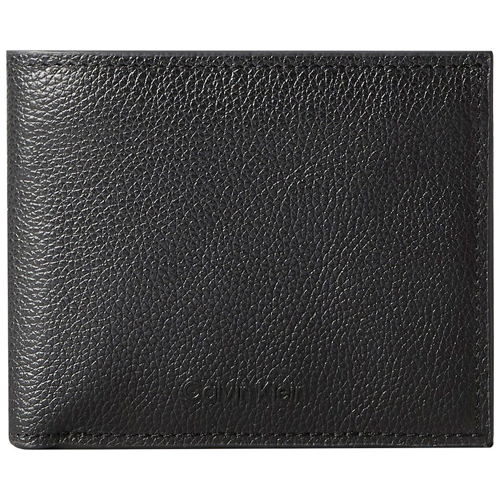 Calvin Klein Micro Pebble Plånbok Läder 11 cm Calvin Klein Micro Pebble Plånbok Läder 11 cm