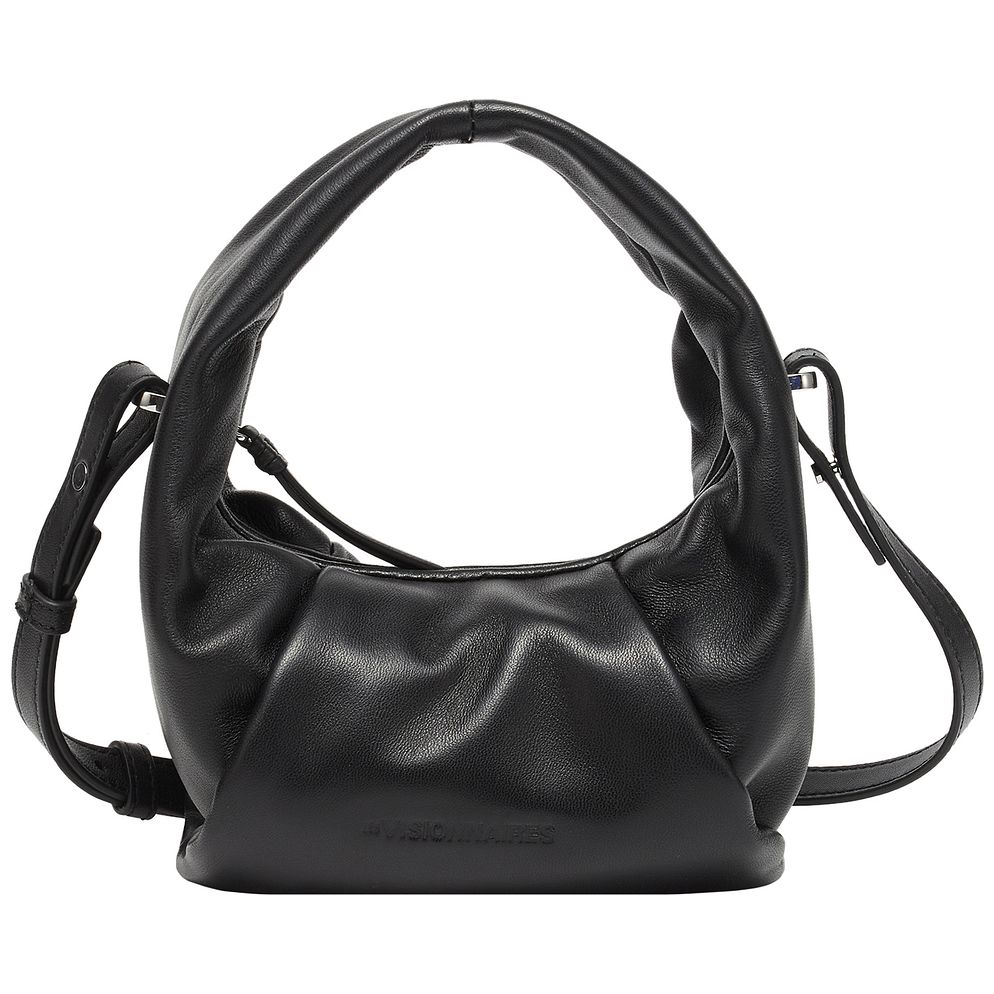 LES VISIONNAIRES Greta Mini Essential Borsetta Vera Pelle 23 cm