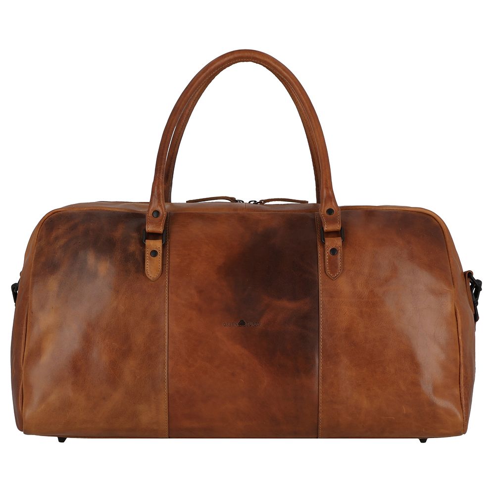 Greenburry Newport Bolsa de viaje fin de semana Piel natural 54 cm