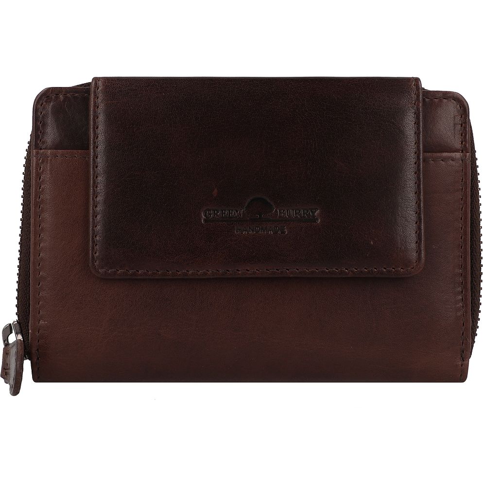 Greenburry Newport Plånbok RFID-skydd Läder 14 cm