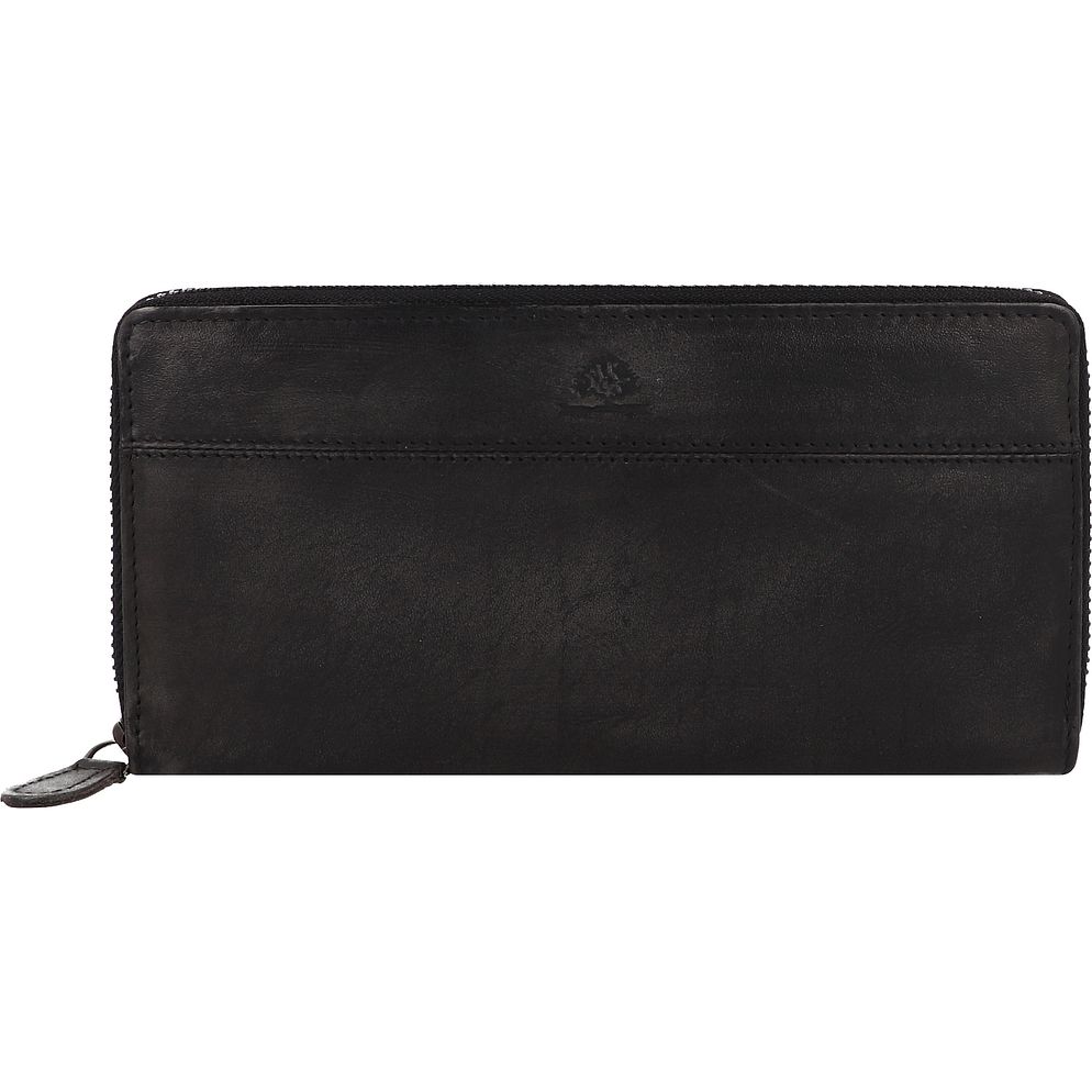 Greenburry Destressed Portafoglio Protezione RFID Vera Pelle 19 cm Greenburry Destressed Portafoglio Protezione RFID Vera Pelle 19 cm