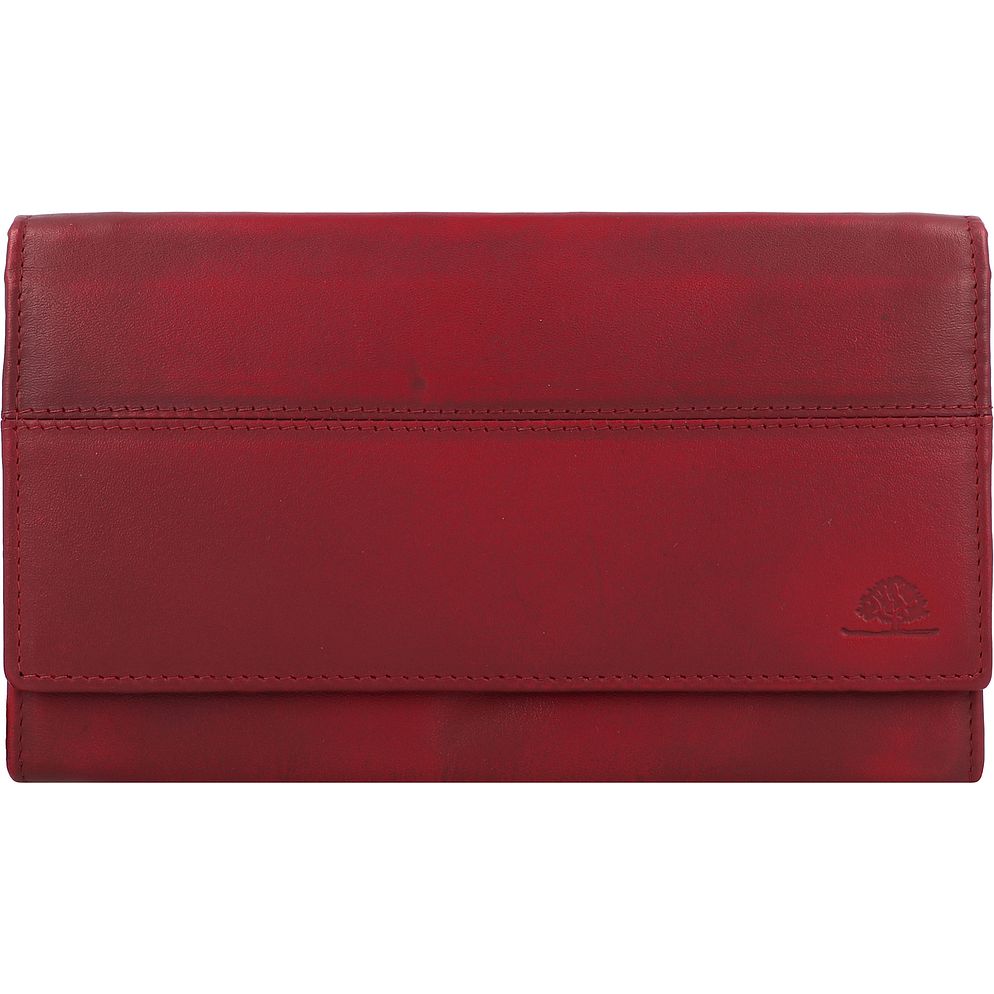 Greenburry Destressed Plånbok RFID-skydd Läder 18.5 cm