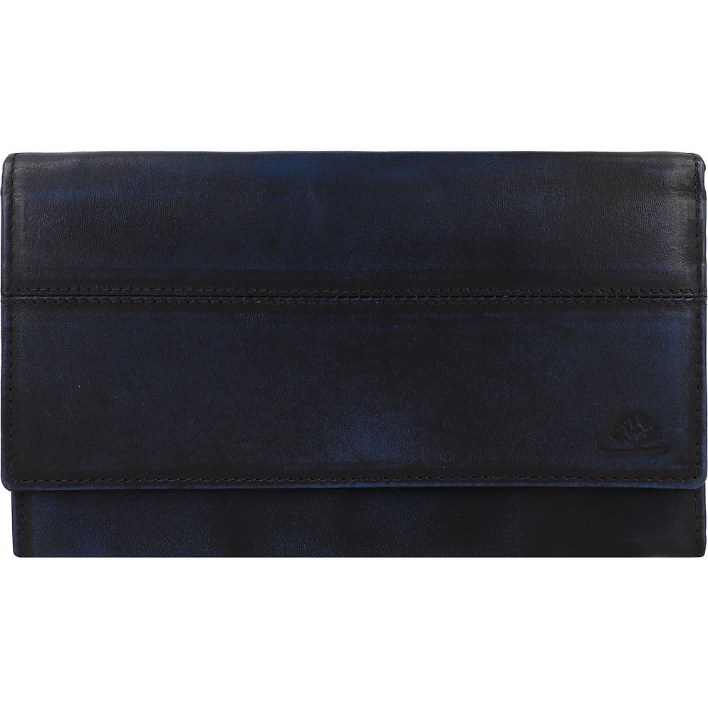 Greenburry Destressed Plånbok RFID-skydd Läder 18.5 cm