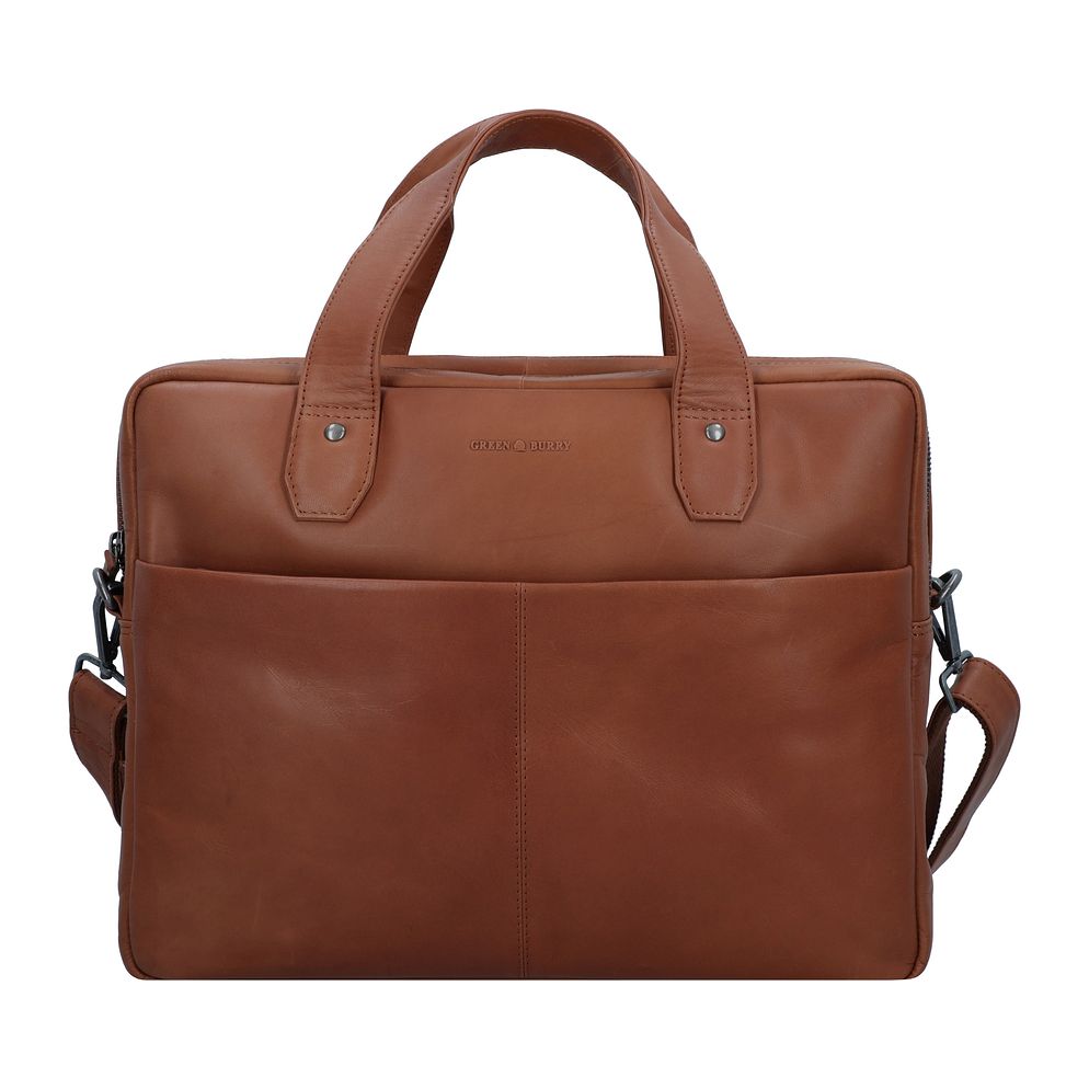 Greenburry Fiorentina Maletín Piel natural 37 cm Compartimento para el portátil