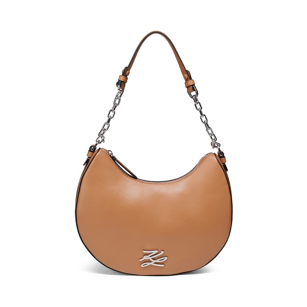 Karl Lagerfeld Autograph Borsa a spalla Vera Pelle 28 cm Karl Lagerfeld Autograph Borsa a spalla Vera Pelle 28 cm