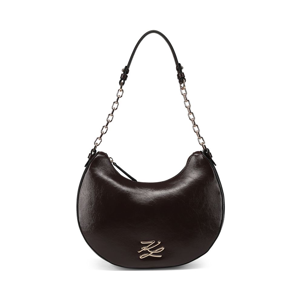 Karl Lagerfeld Autograph Borsa a spalla Vera Pelle 28.5 cm Karl Lagerfeld Autograph Borsa a spalla Vera Pelle 28.5 cm