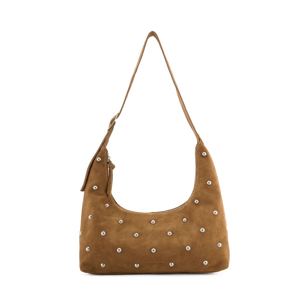FredsBruder Endless Beads Borsa a spalla Vera Pelle 44 cm FredsBruder Endless Beads Borsa a spalla Vera Pelle 44 cm