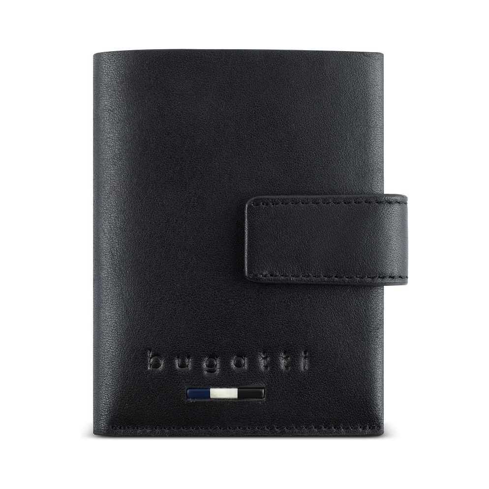 bugatti Romeo Custodia per carta di credito Protezione RFID Vera Pelle 7.5 cm bugatti Romeo Custodia per carta di credito Protezione RFID Vera Pelle 7.5 cm