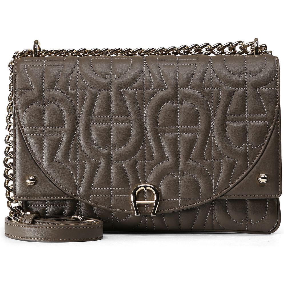 AIGNER Diadora Borsa a tracolla Vera Pelle 25 cm AIGNER Diadora Borsa a tracolla Vera Pelle 25 cm