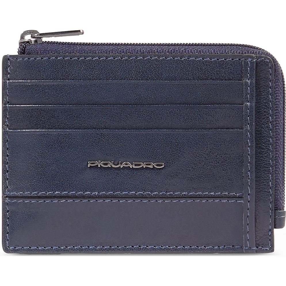 Piquadro Philip Custodia per carta di credito Vera Pelle 11 cm Piquadro Philip Custodia per carta di credito Vera Pelle 11 cm