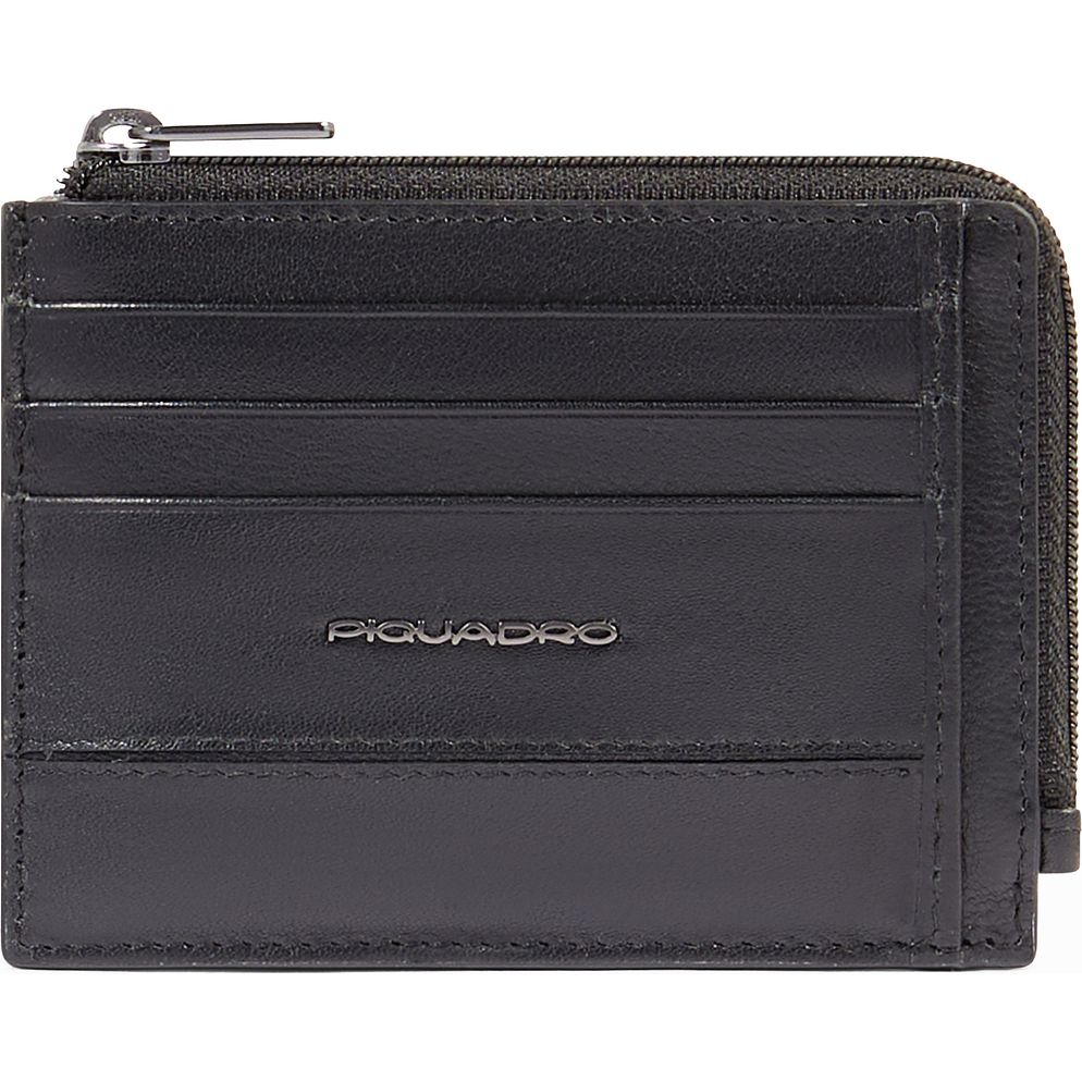 Piquadro Philip Custodia per carta di credito Vera Pelle 11 cm Piquadro Philip Custodia per carta di credito Vera Pelle 11 cm