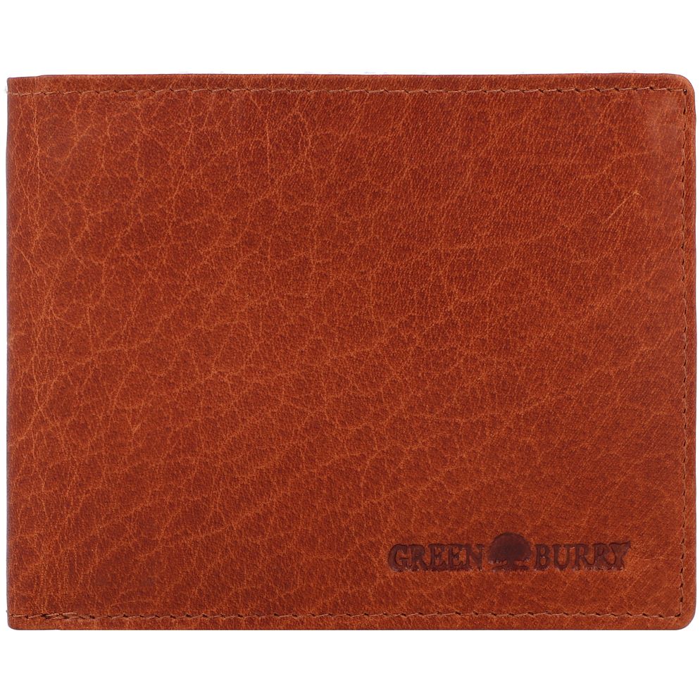 Greenburry House of Norway Portafoglio Protezione RFID Vera Pelle 12 cm Greenburry House of Norway Portafoglio Protezione RFID Vera Pelle 12 cm