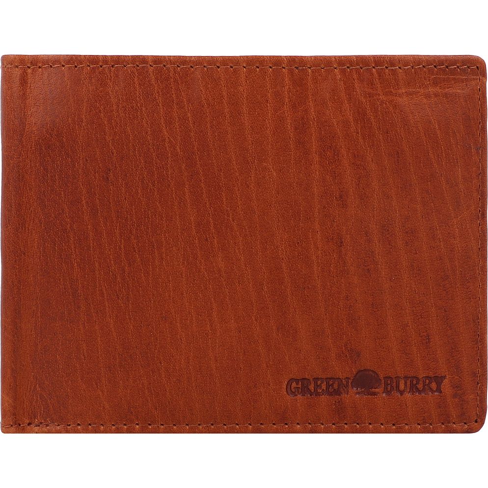 Greenburry House of Norway Portafoglio Protezione RFID Vera Pelle 13 cm Greenburry House of Norway Portafoglio Protezione RFID Vera Pelle 13 cm