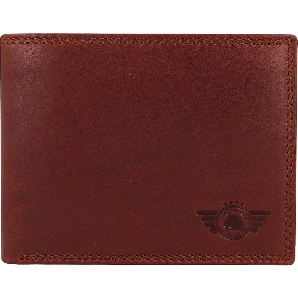 Greenburry Vintage Portafoglio Protezione RFID Vera Pelle 12 cm Greenburry Vintage Portafoglio Protezione RFID Vera Pelle 12 cm