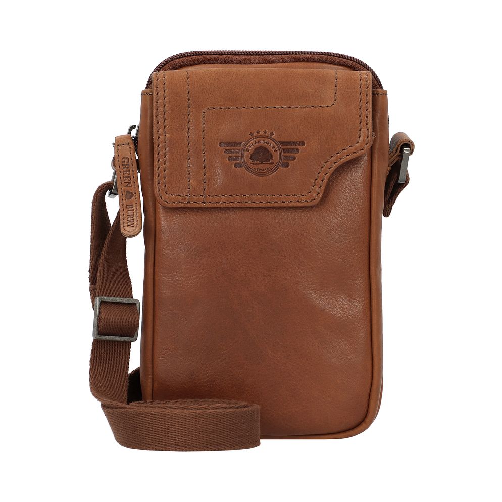 Greenburry Vintage Bolsa de hombro Piel natural 13 cm