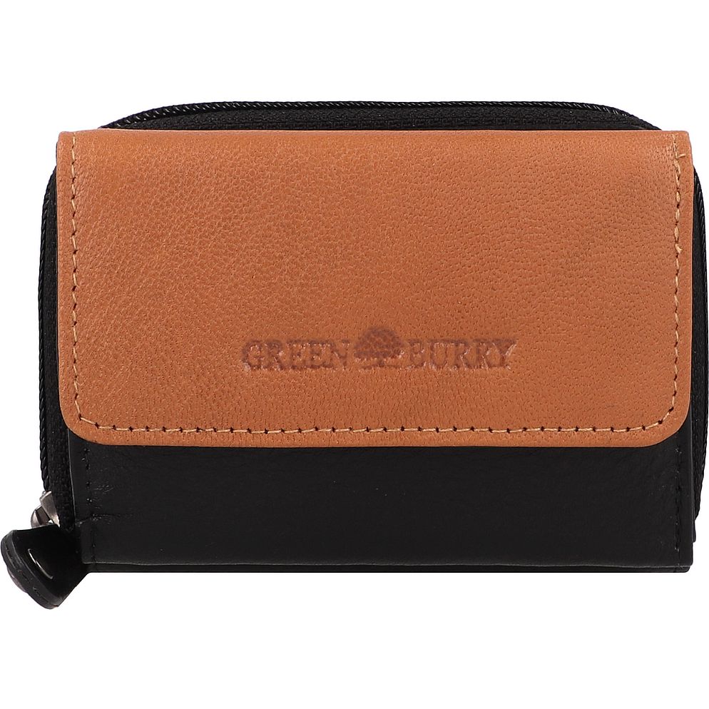 Greenburry Nappa Plånbok RFID-skydd Läder 11 cm