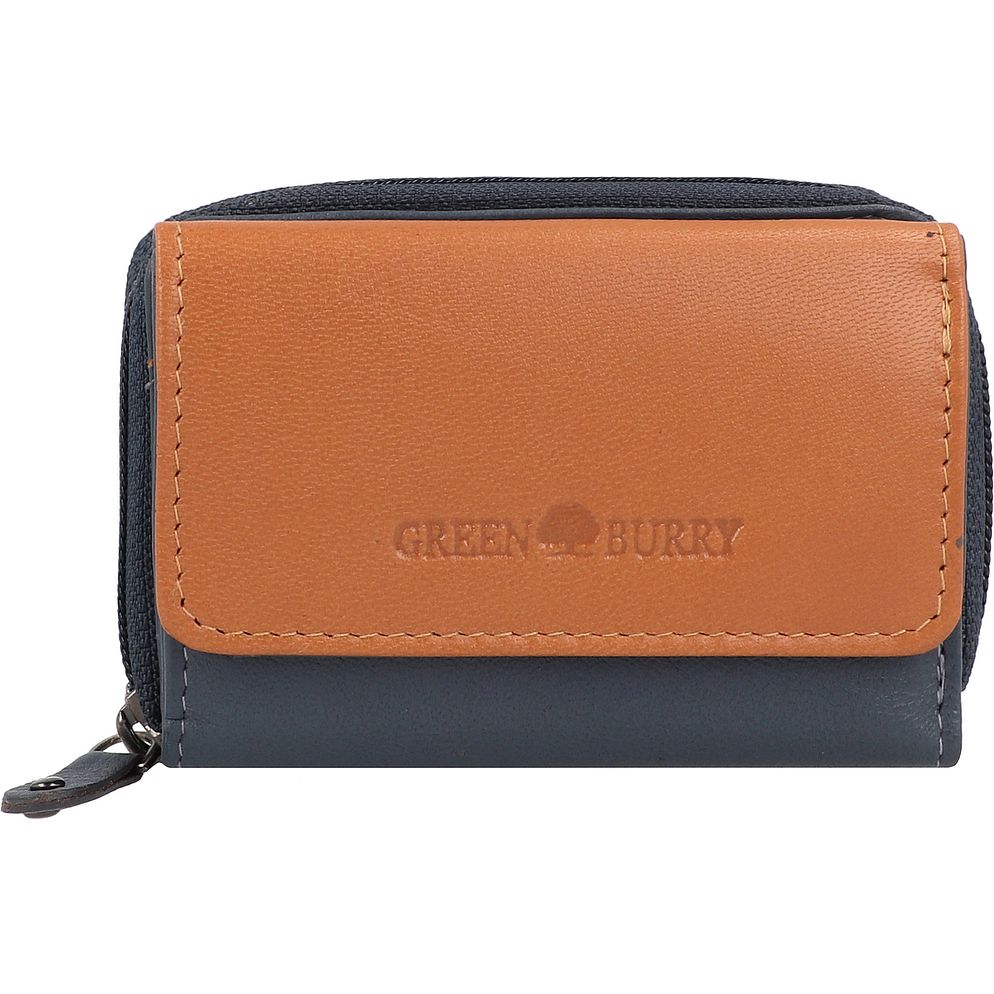 Greenburry Nappa Plånbok RFID-skydd Läder 11 cm