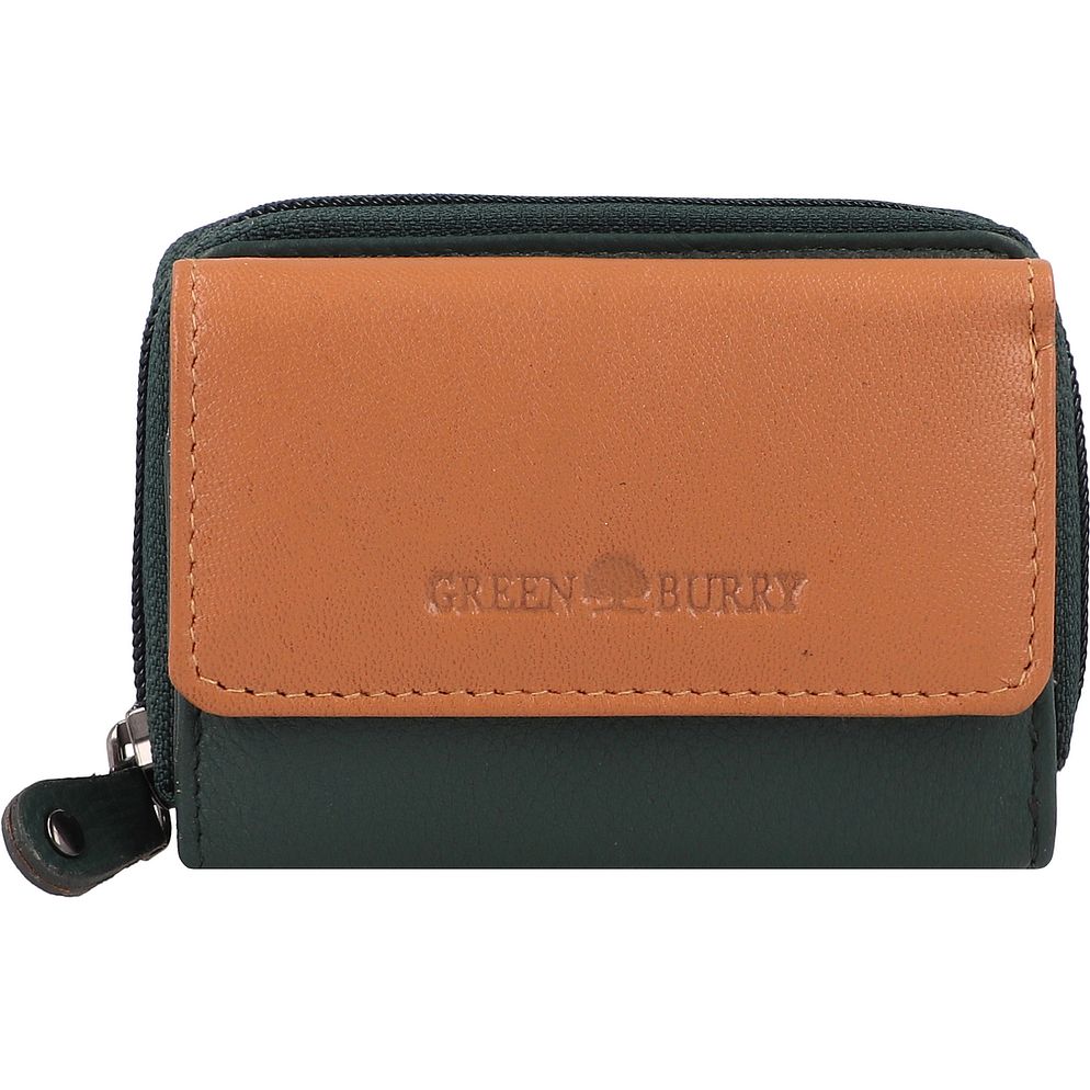 Greenburry Nappa Plånbok RFID-skydd Läder 11 cm