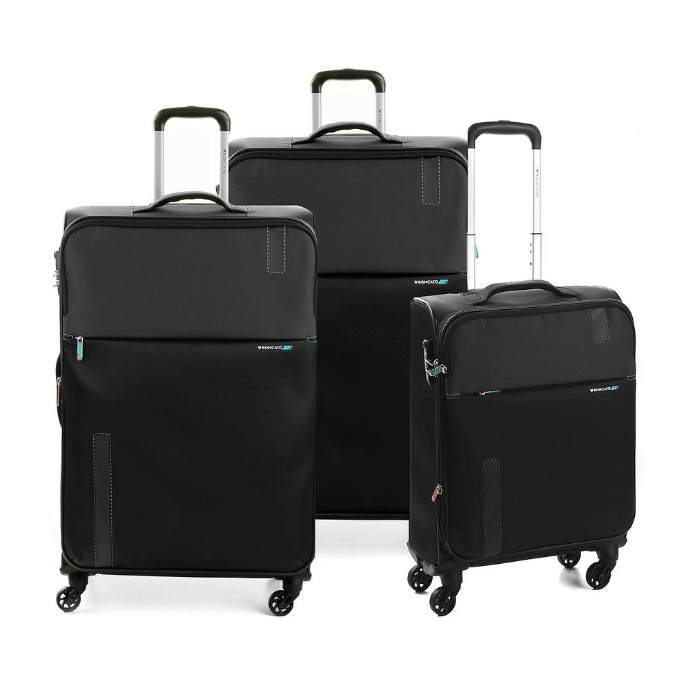 Roncato Speed 4 ruote Set di valigie 3 pezzi espandibile