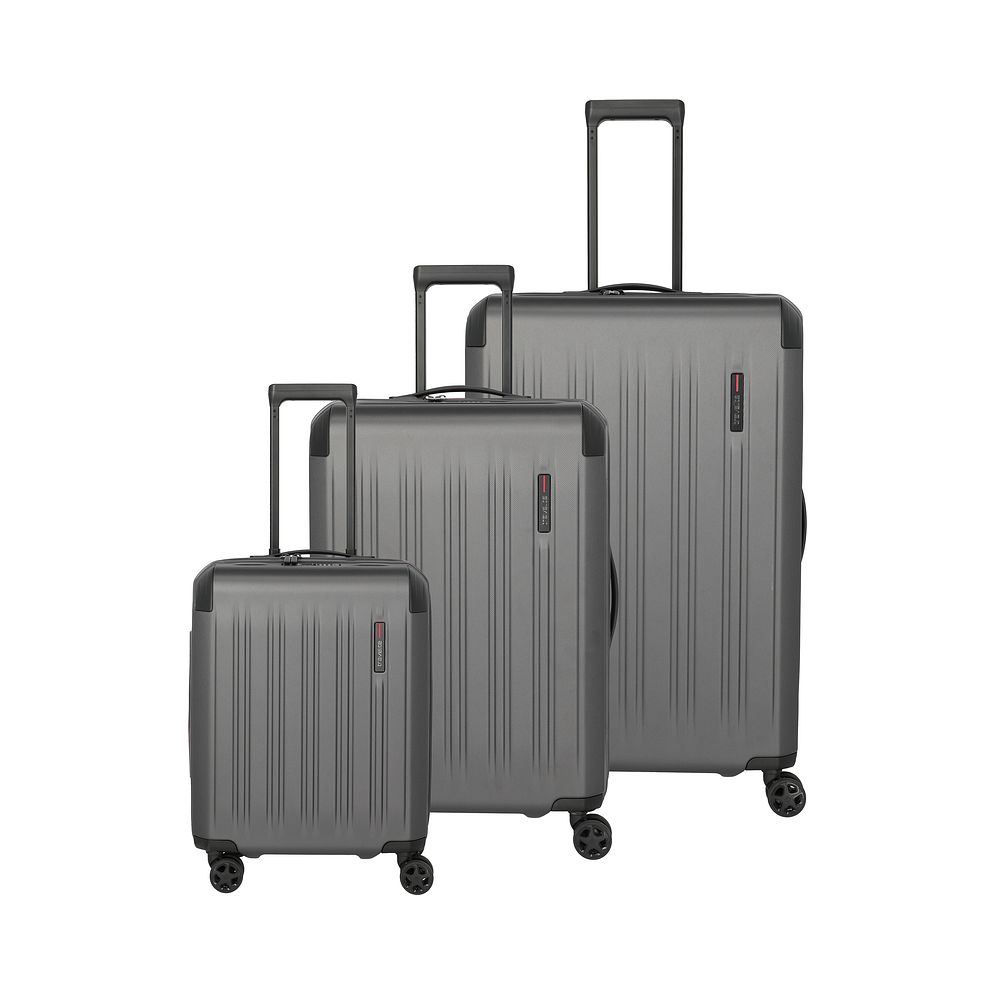 Travelite Dynamiic 4 ruote Set di valigie 3 pezzi espandibile