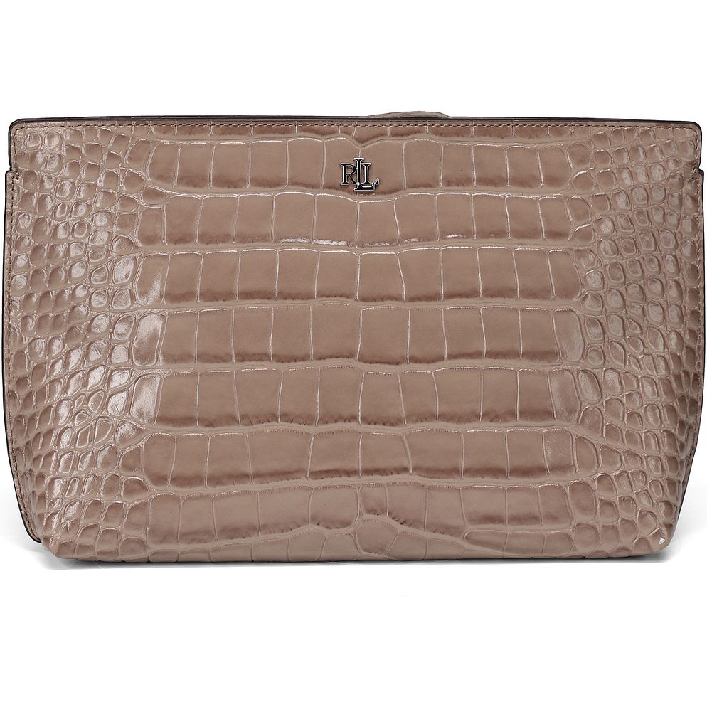 Lauren Ralph Lauren Top Pochette Vera Pelle 28 cm Lauren Ralph Lauren Top Pochette Vera Pelle 28 cm